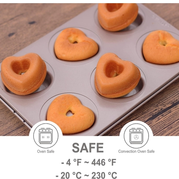 Chefmade Heart Donut Pan - Picture 7 of 7